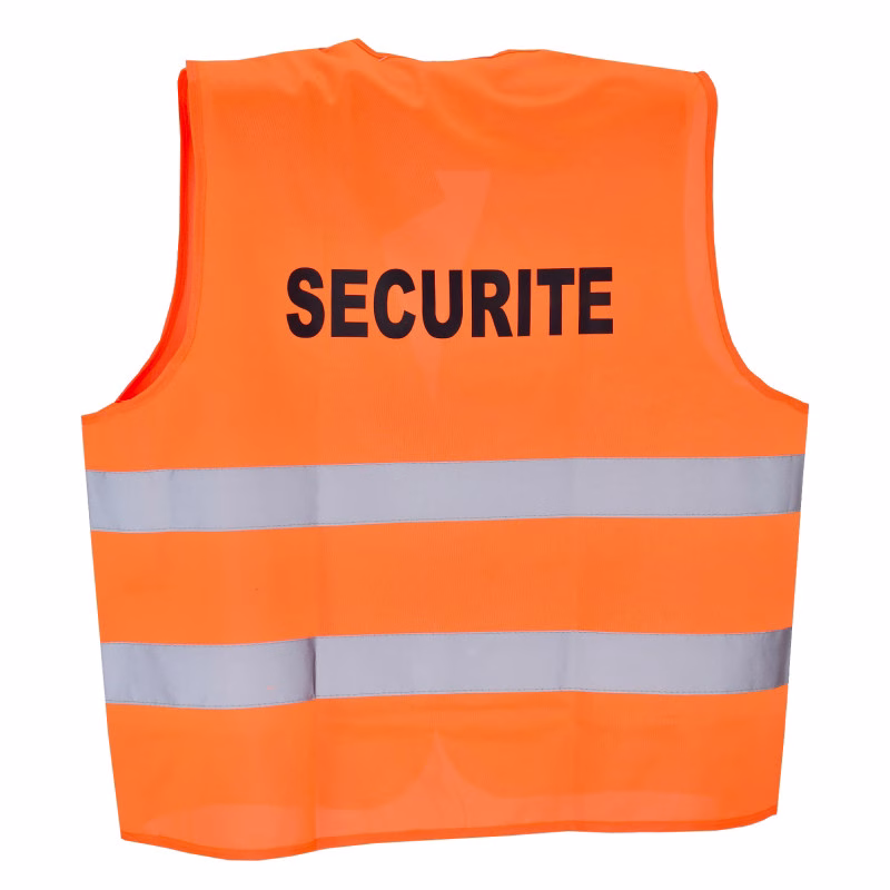 Gilet haute visibilité "Sécurité" – Merlin Textile – Image 3