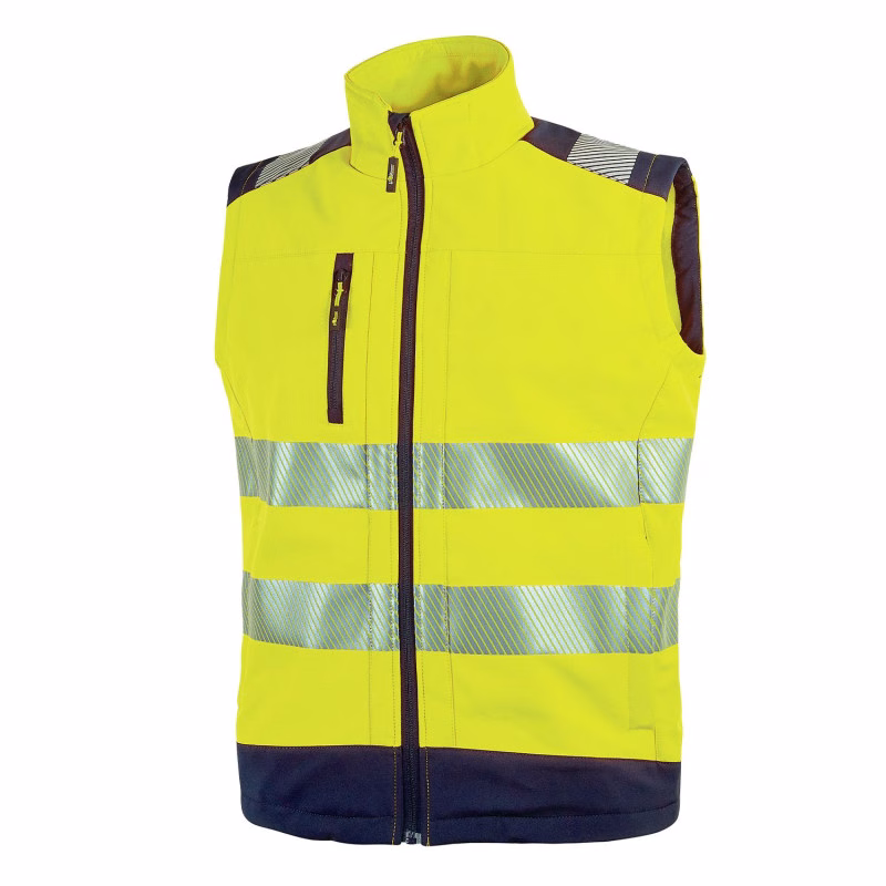 Gilet softshell haute visibilité classe 2 – Qualité Merlin Textile – Image 2