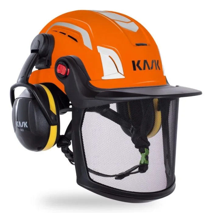 casque bucheron complet kask merlin textile maroc