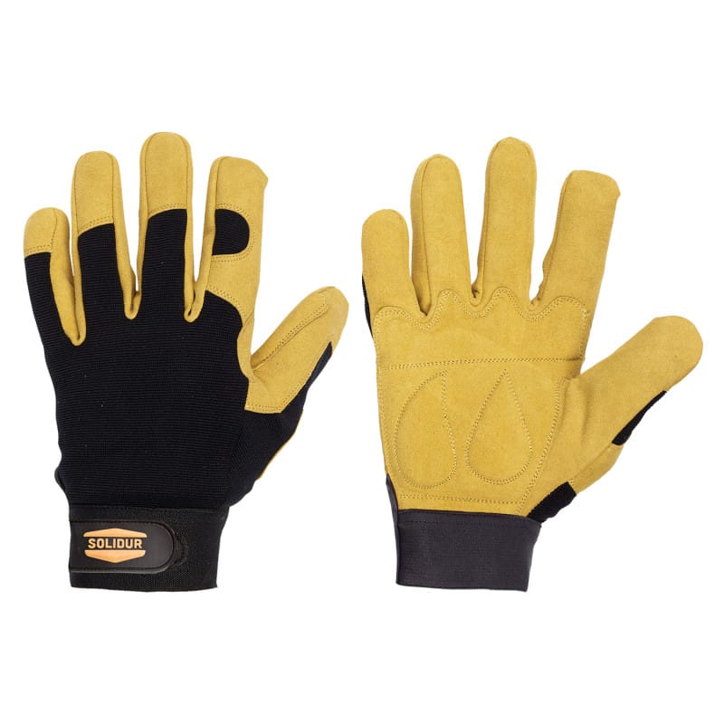 Gants de précision renforts mousse paume pour travaux avec vibrations et chocs