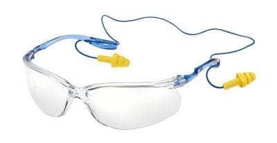 Lunettes de Protection 3M Compatibles Bouchons d'Oreilles – Merlin Textile – Image 2